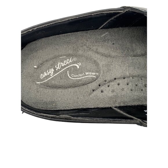 Easy Street Comfort Wave Womens Black Slip-On Shoes Size 8.5W - Picture 7 of 8